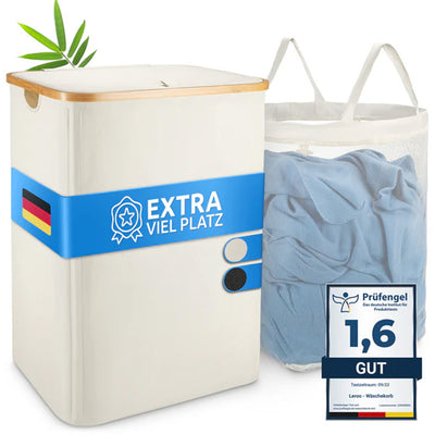 Wäschekorb beige100 l