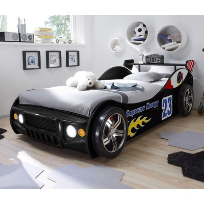 Autobett ENERGY MDF schwarz inkl. Beleuchtung